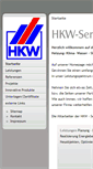 Mobile Screenshot of hkw-service24.de